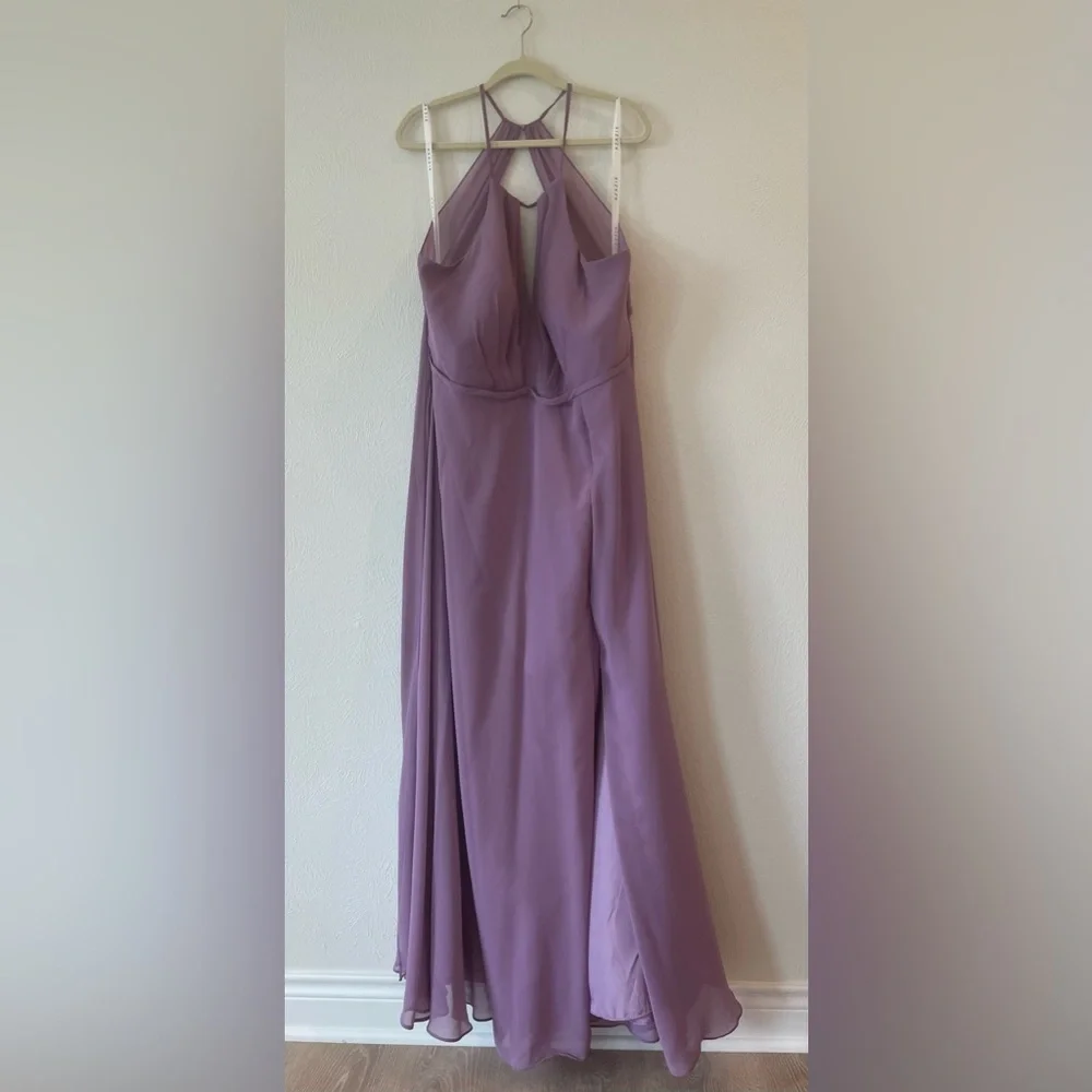 Azazie | Evaleen Bridesmaid Dress | Size A22 | Wisteria - Picture 4 of 9